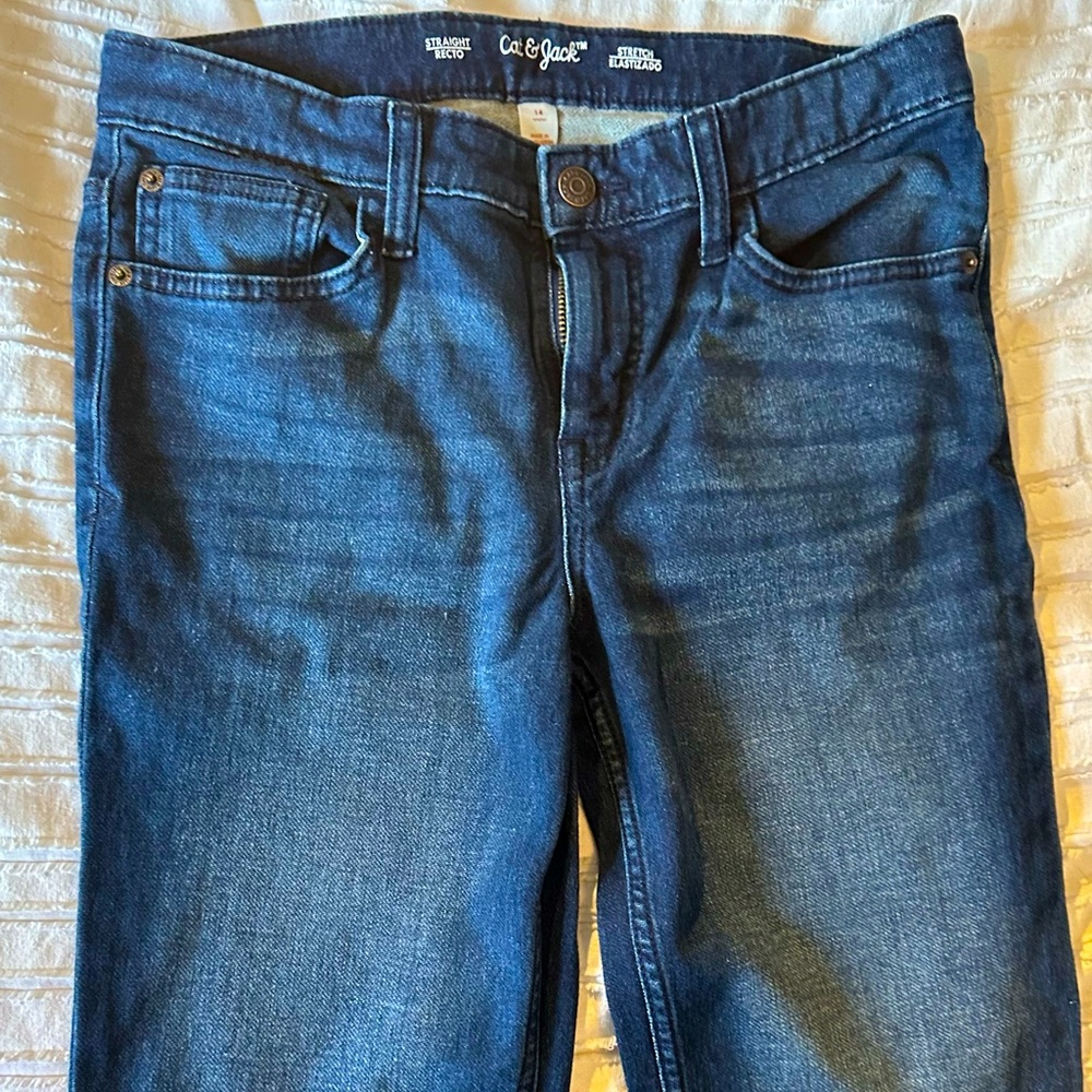 Boys #Jeans Stretch Style, #Cat&Jack, Worn Once, Excellent Condition, Size 14